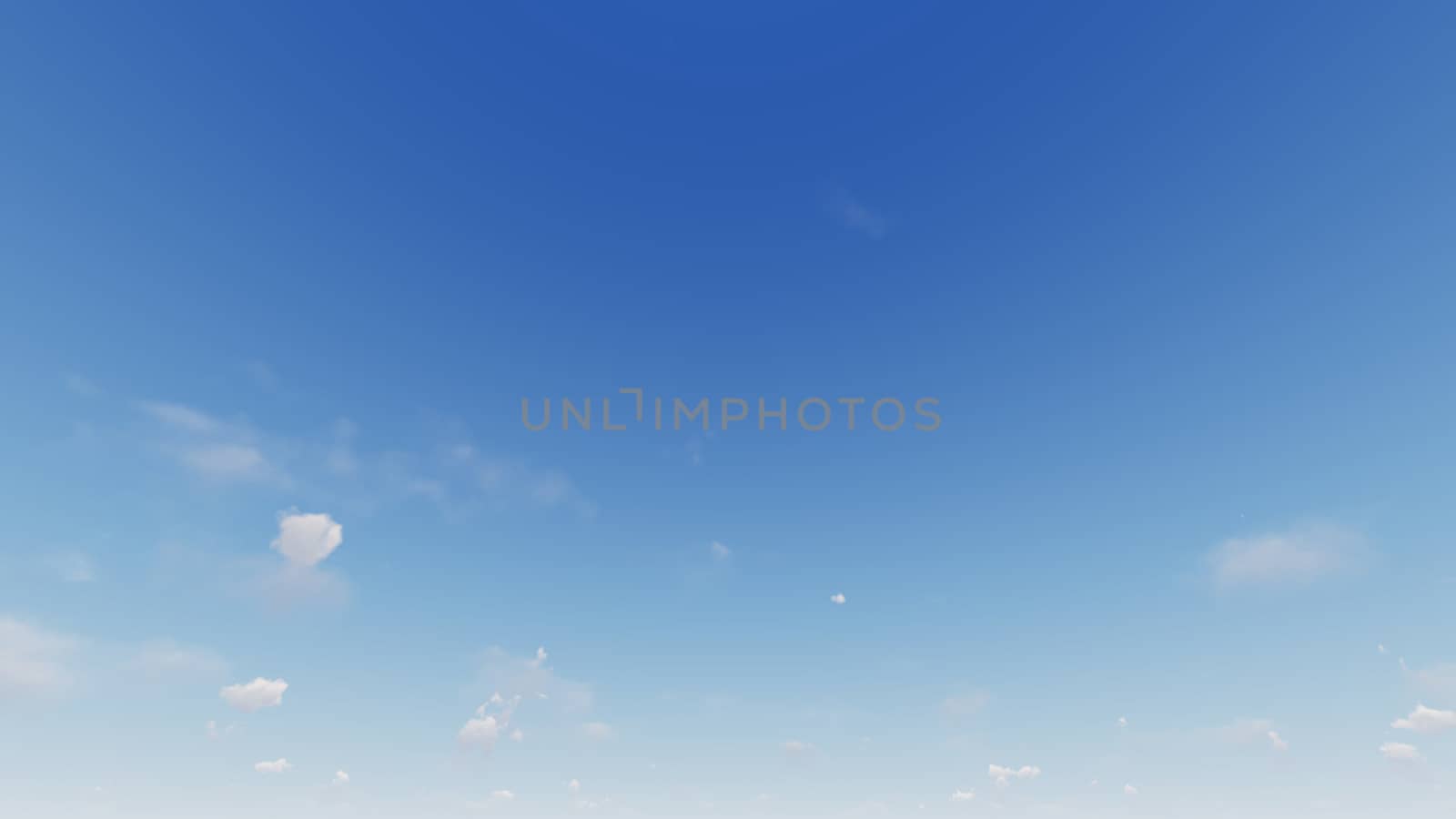 Cloudy blue sky abstract background, blue sky background with tiny clouds, 3d rendering

