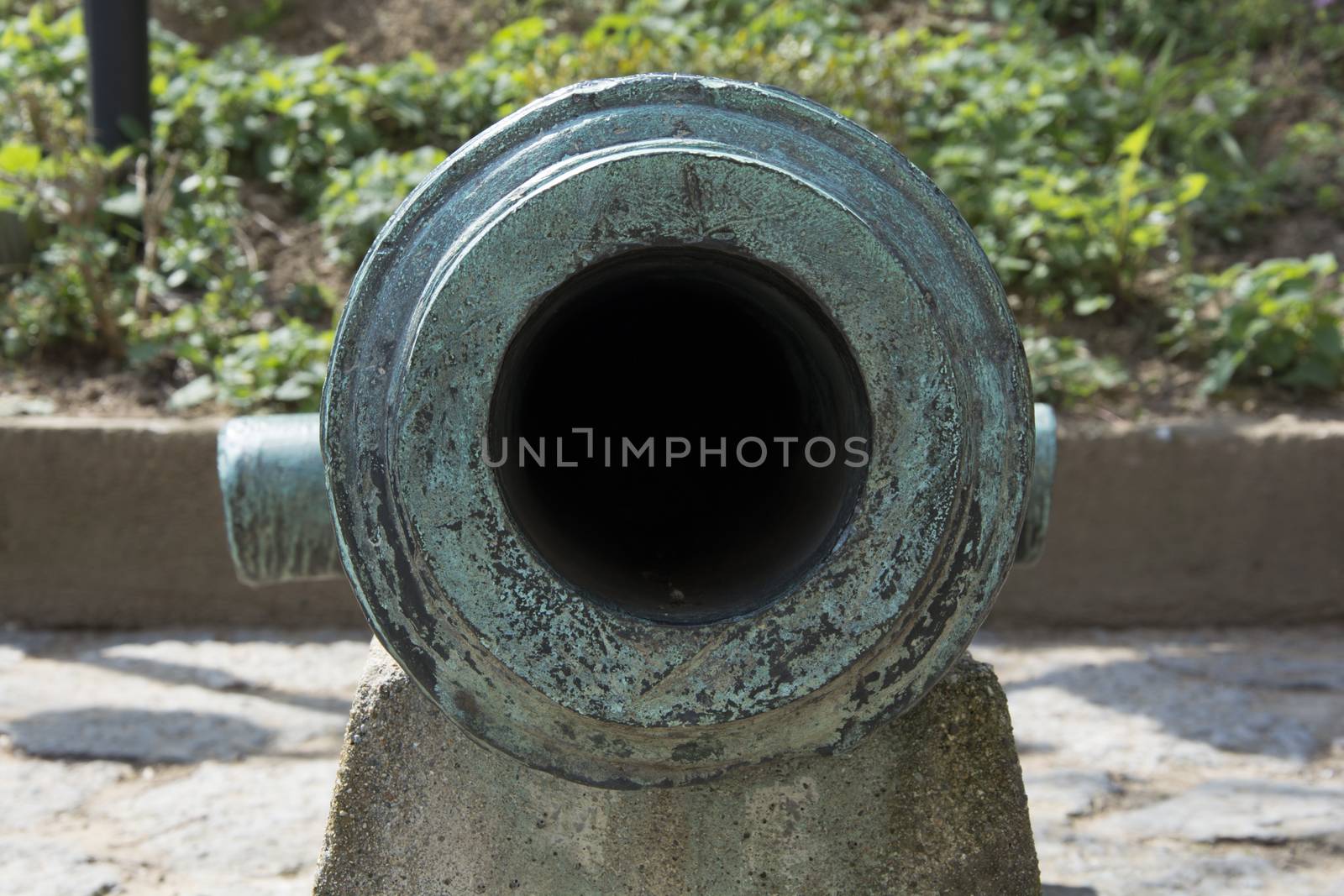 historical ottoman cannon. Used at the conquest of istanbul