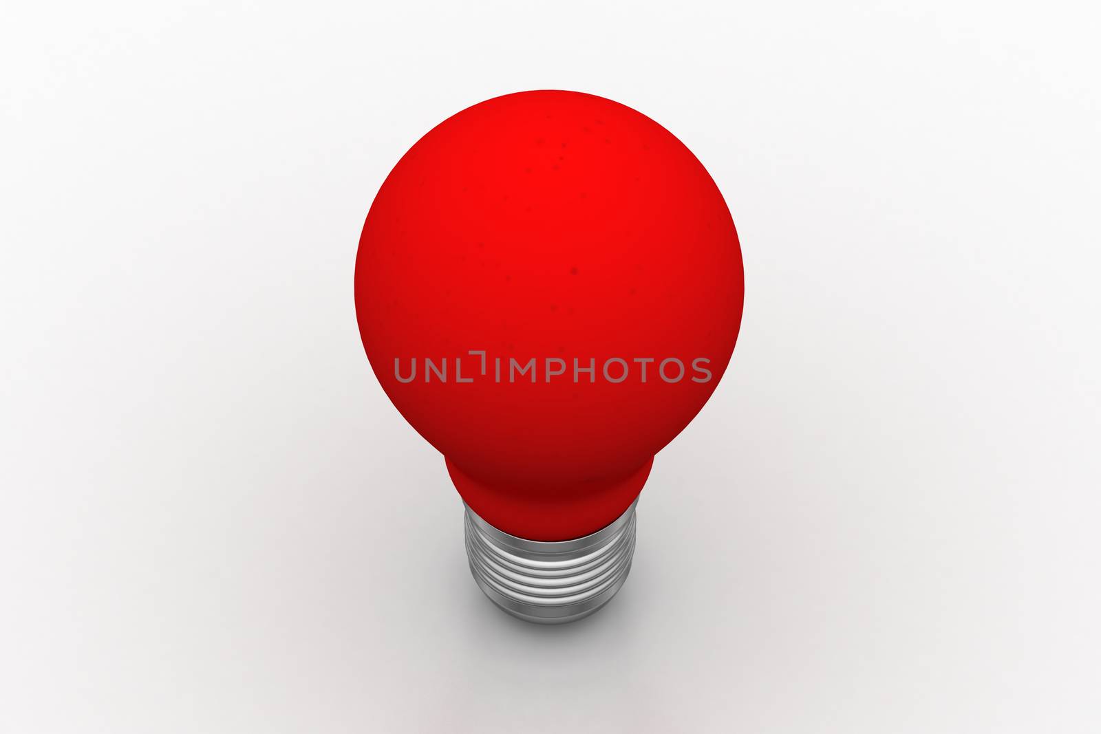 Red light bulb