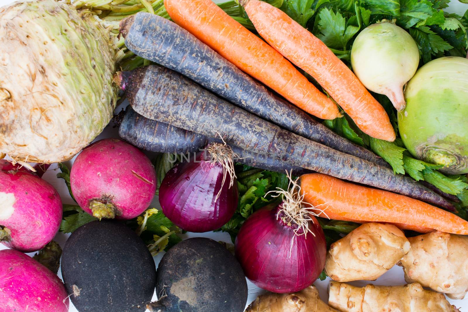 vegetable and fruit framework.harvest.winter and spring. healthy nutrition background of different vegetables on table. Organic food background. isolated white background. Top view. Free space for your text