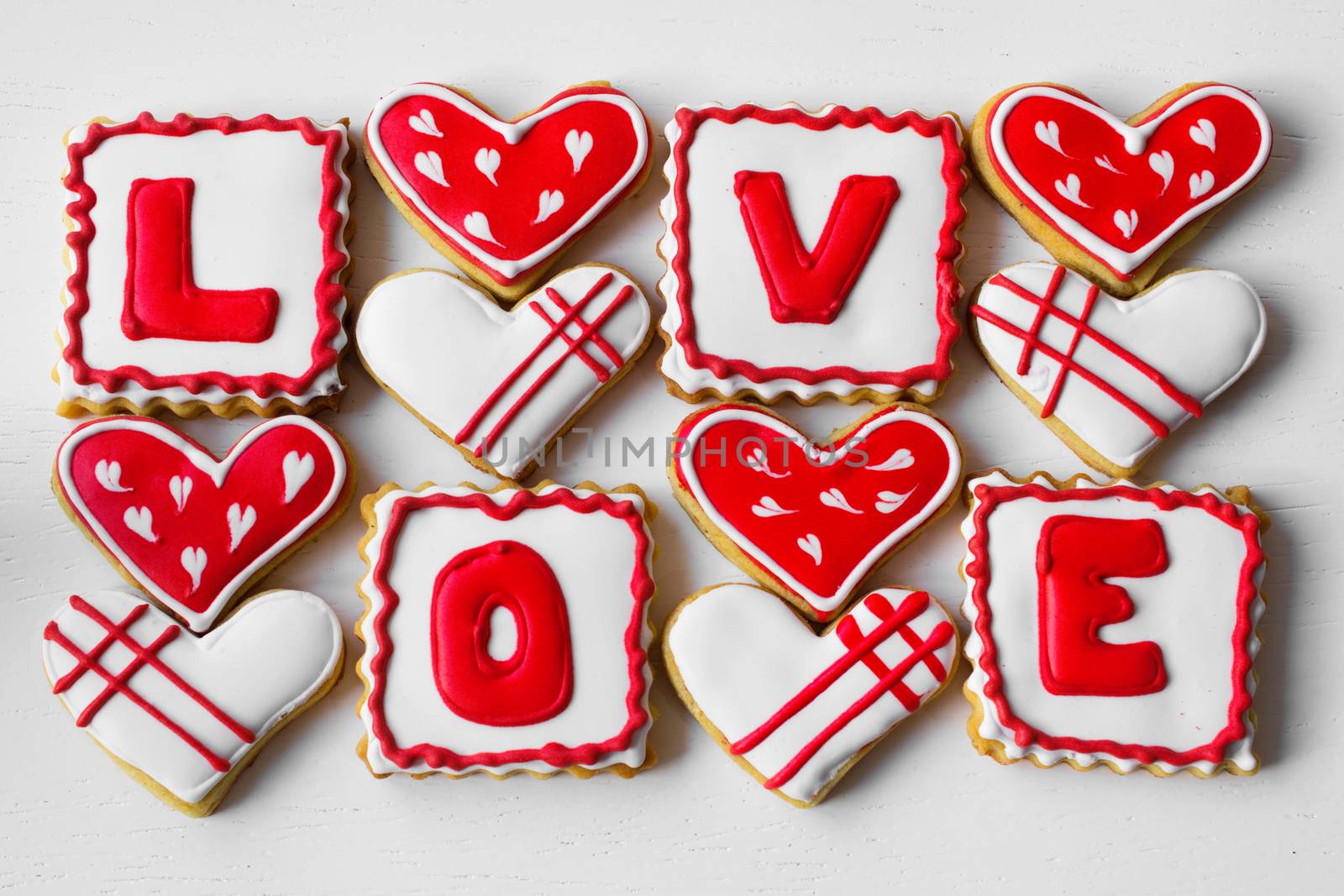 Valentine's Day cookies by yebeka