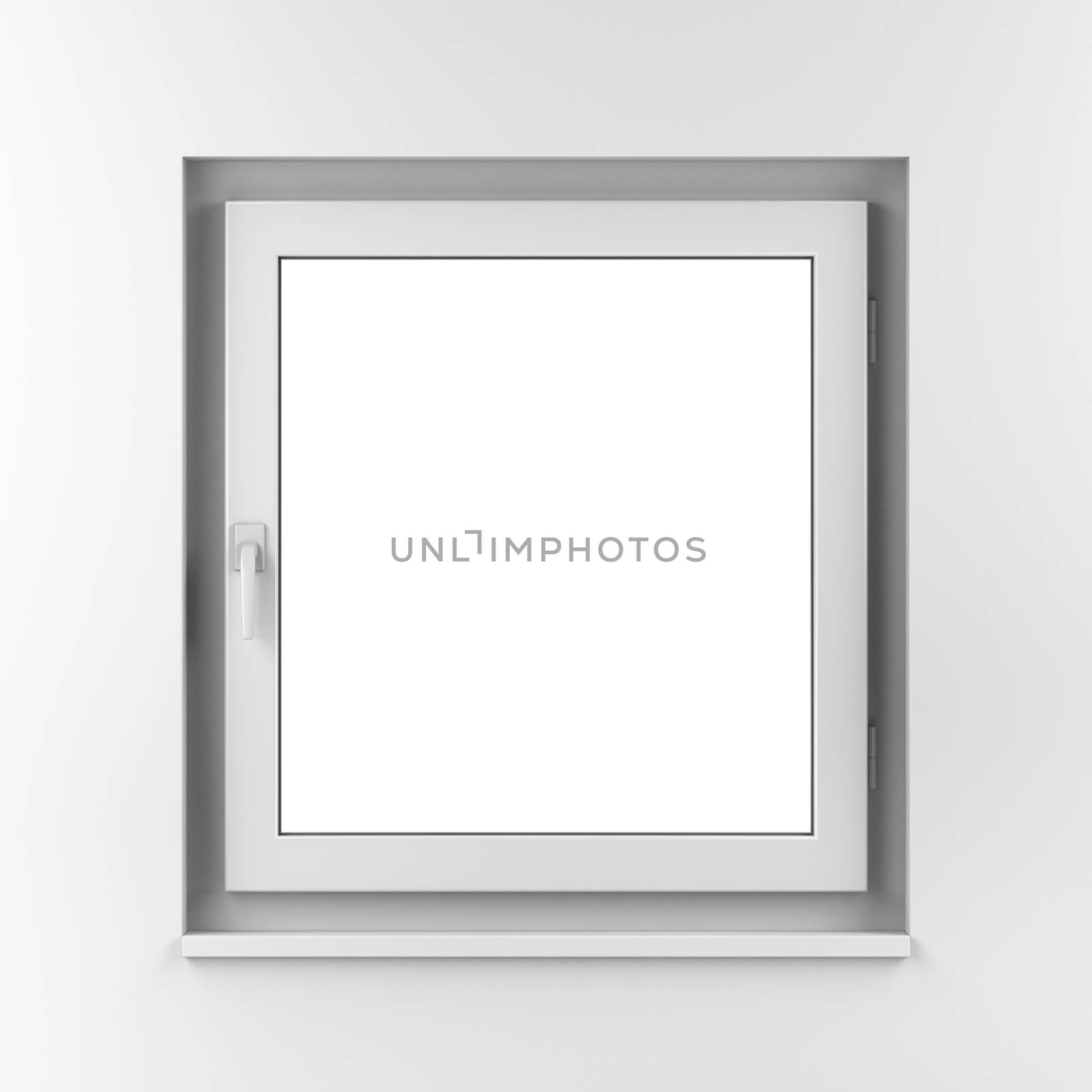 PVC white window by magraphics