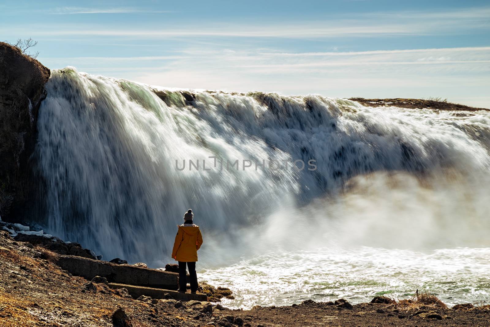 Faxafoss waterfall, Iceland by LuigiMorbidelli