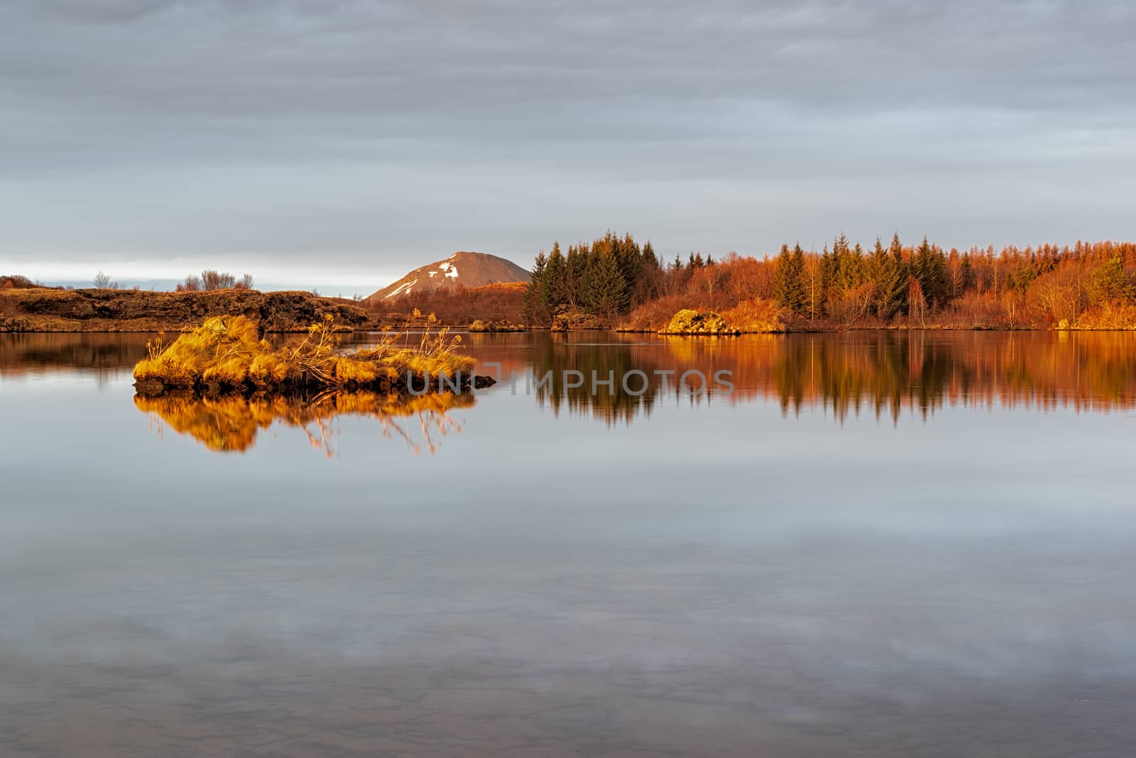 Myvatn lake at sunrise, Iceland by LuigiMorbidelli