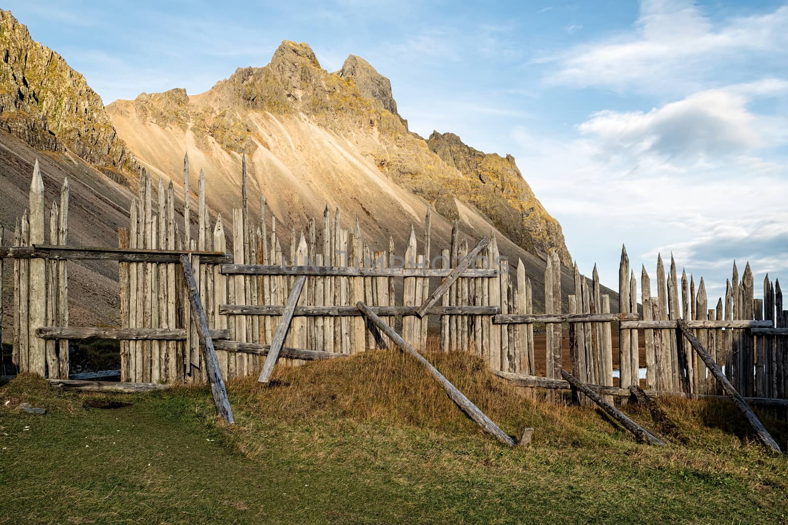 Stokksnes viking village, Iceland by LuigiMorbidelli