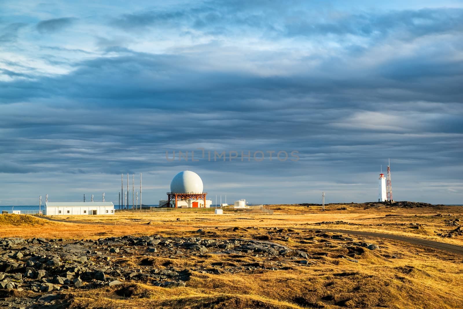 Radar station in Vestrahorn, Iceland by LuigiMorbidelli