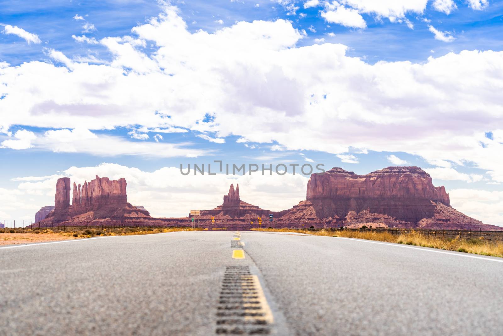 Monument Valley Navajo Tribal Park in Utah USA