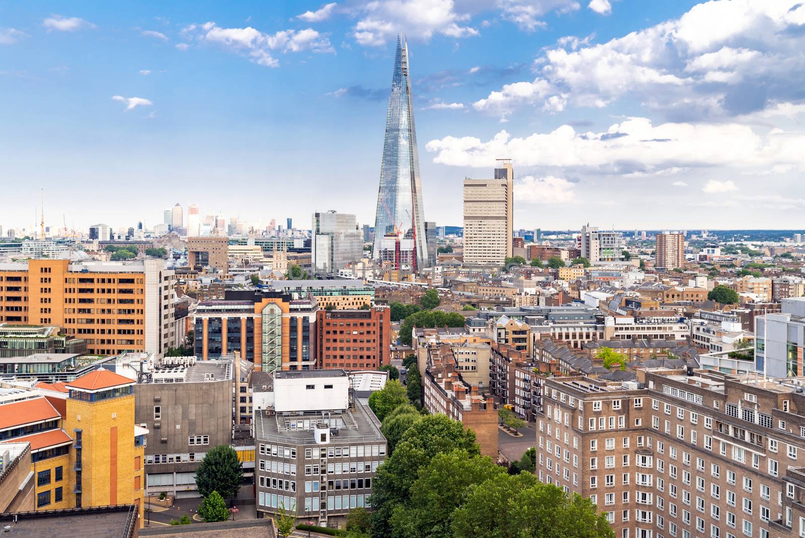 London downtown cityscape skylines building in London England UK