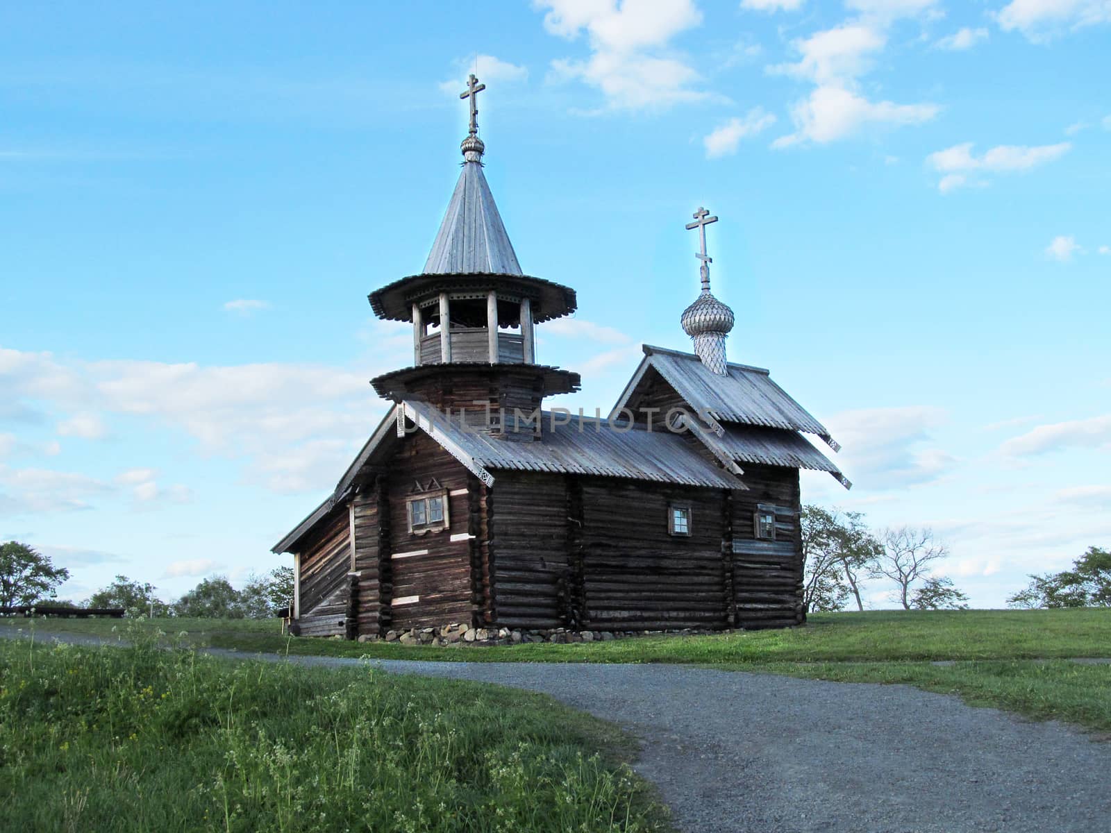 Ancient Russian Church on Kizhi island. by Igor2006