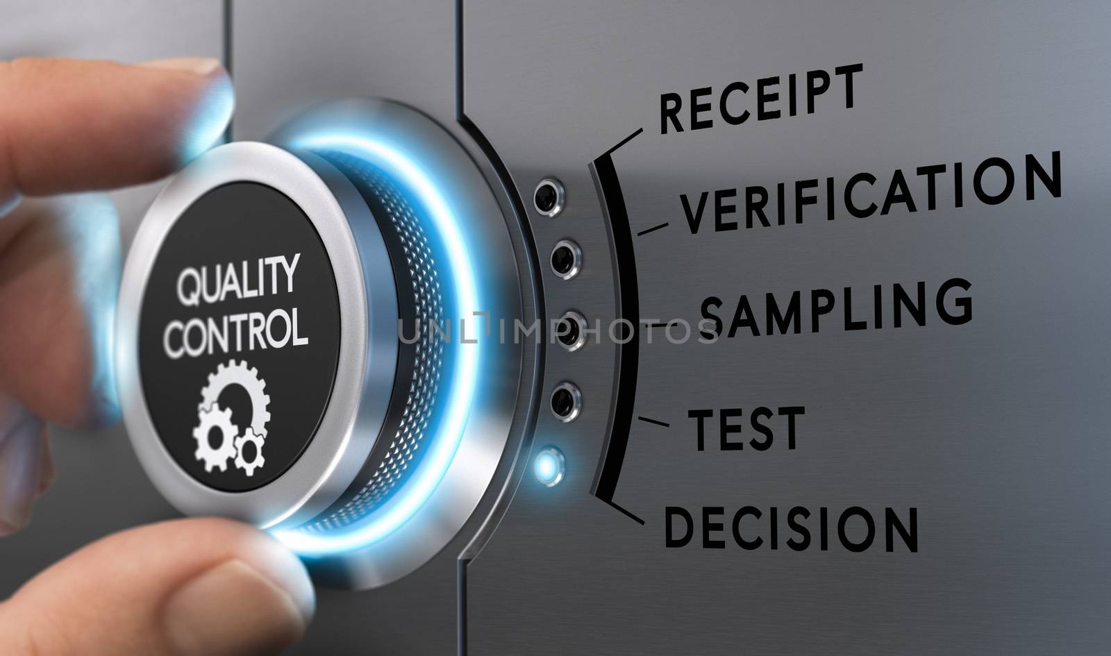 Quality Control Process Concept by Olivier-Le-Moal