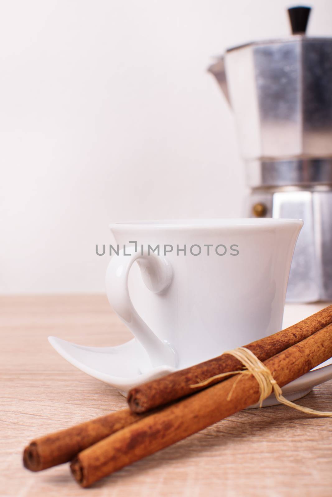 Morning coffee with cinnamon by Mendelex