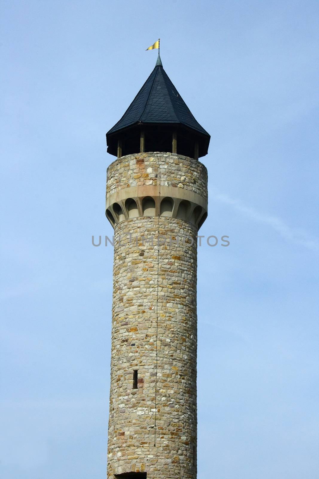 The Wartburg Castle tower in Freimersheim, Germany     der Wartburgturm bei Freimersheim,Deutschland by hadot
