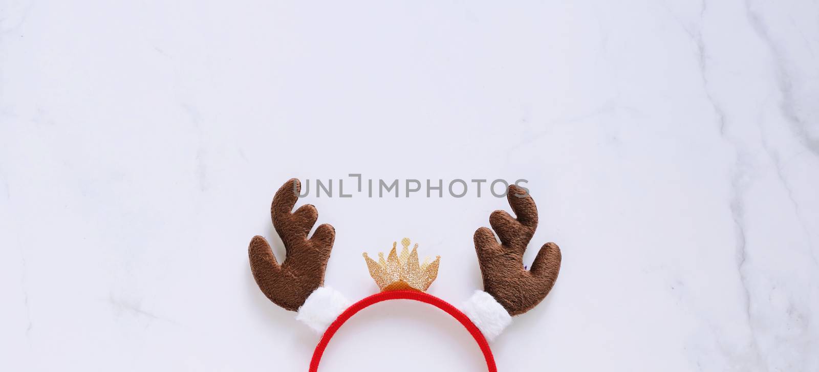 Fancy headband with reindeer antler decorative shape for christm by nuchylee