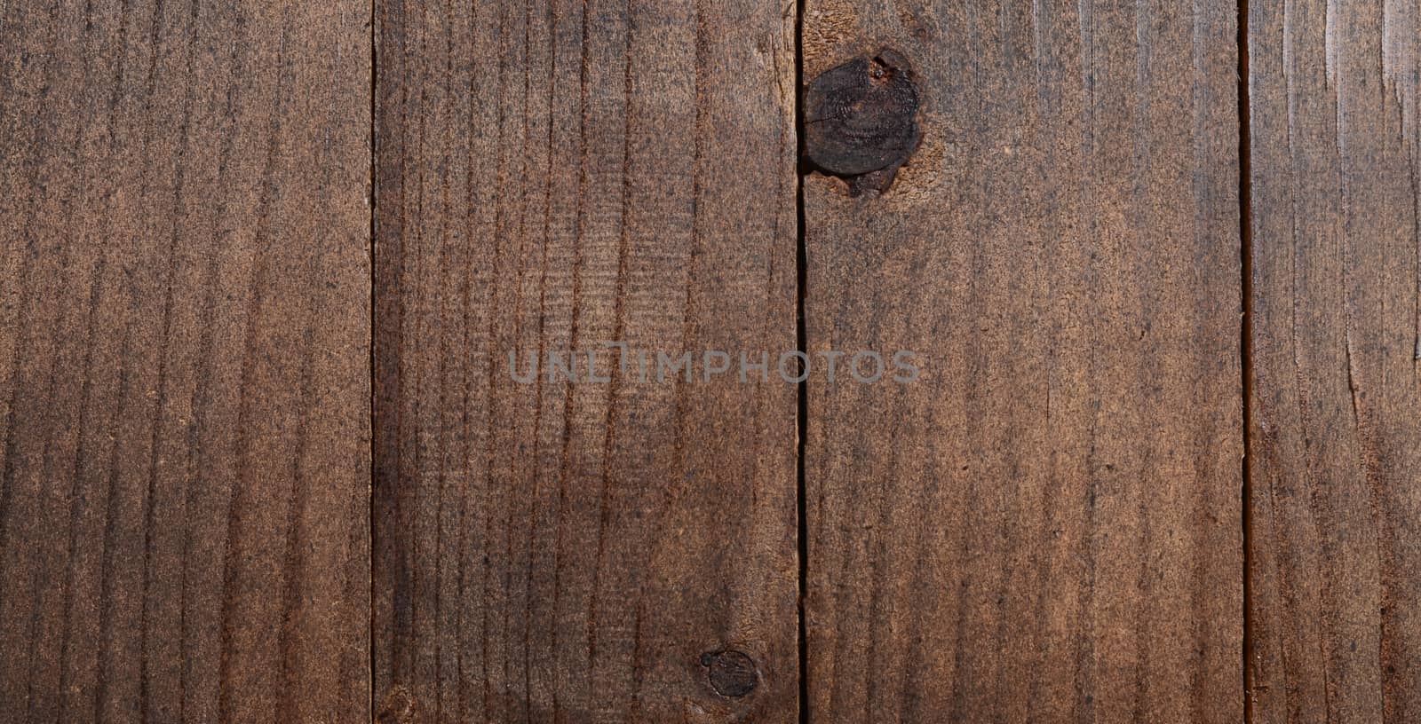 The fence from wooden boards closeup by SvetaVo