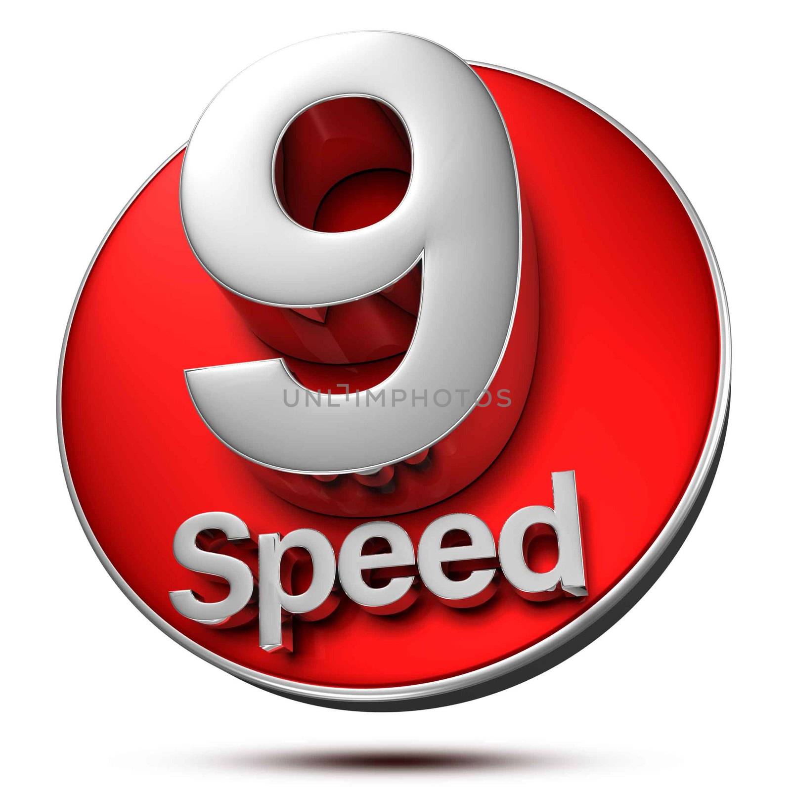 9 speed 3d. by thitimontoyai