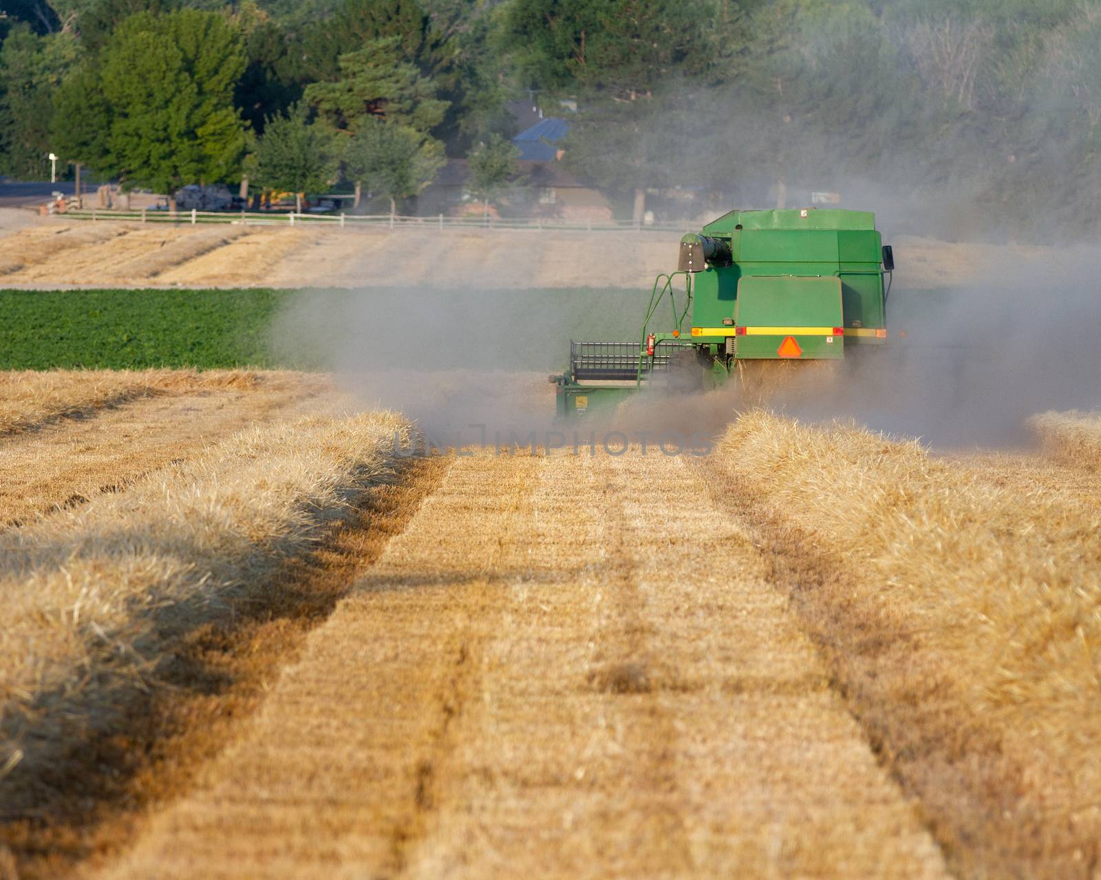 long day in the field getting crops ready