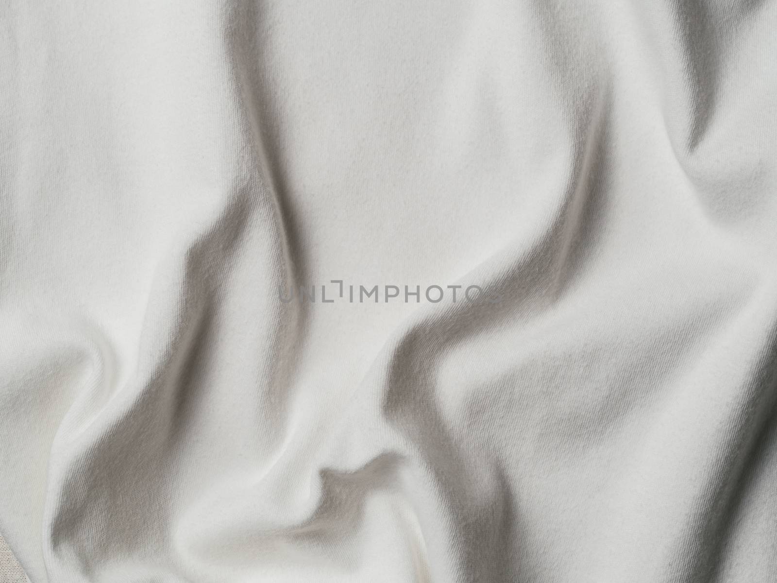 White cotton jersey fabric texture by fascinadora