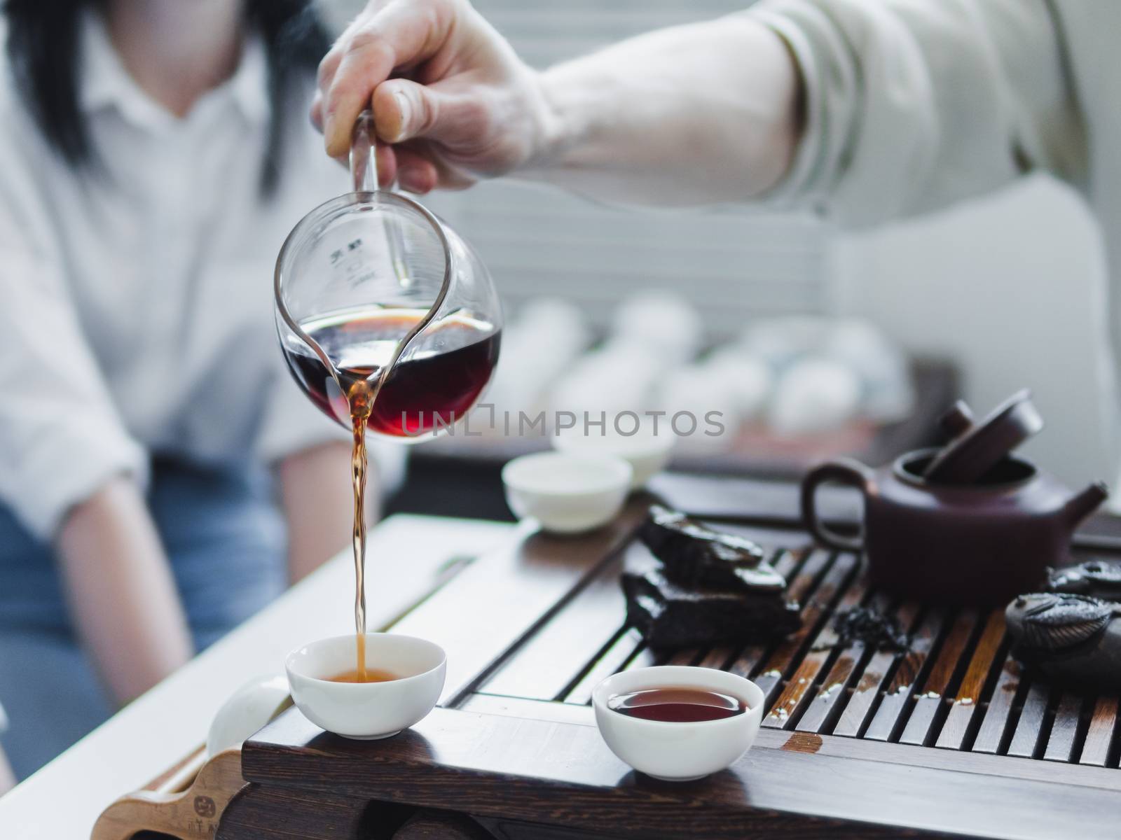 Chinese puerh tea ceremony by fascinadora