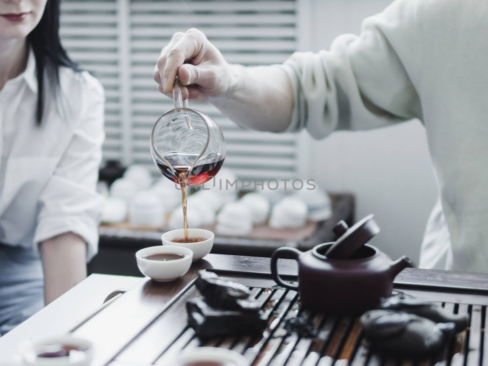 Chinese puerh tea ceremony by fascinadora