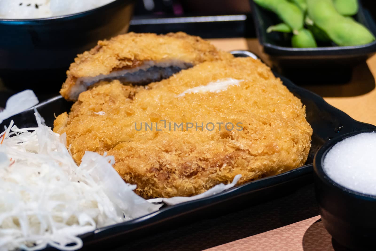 pork cordon bleu served Japanese style