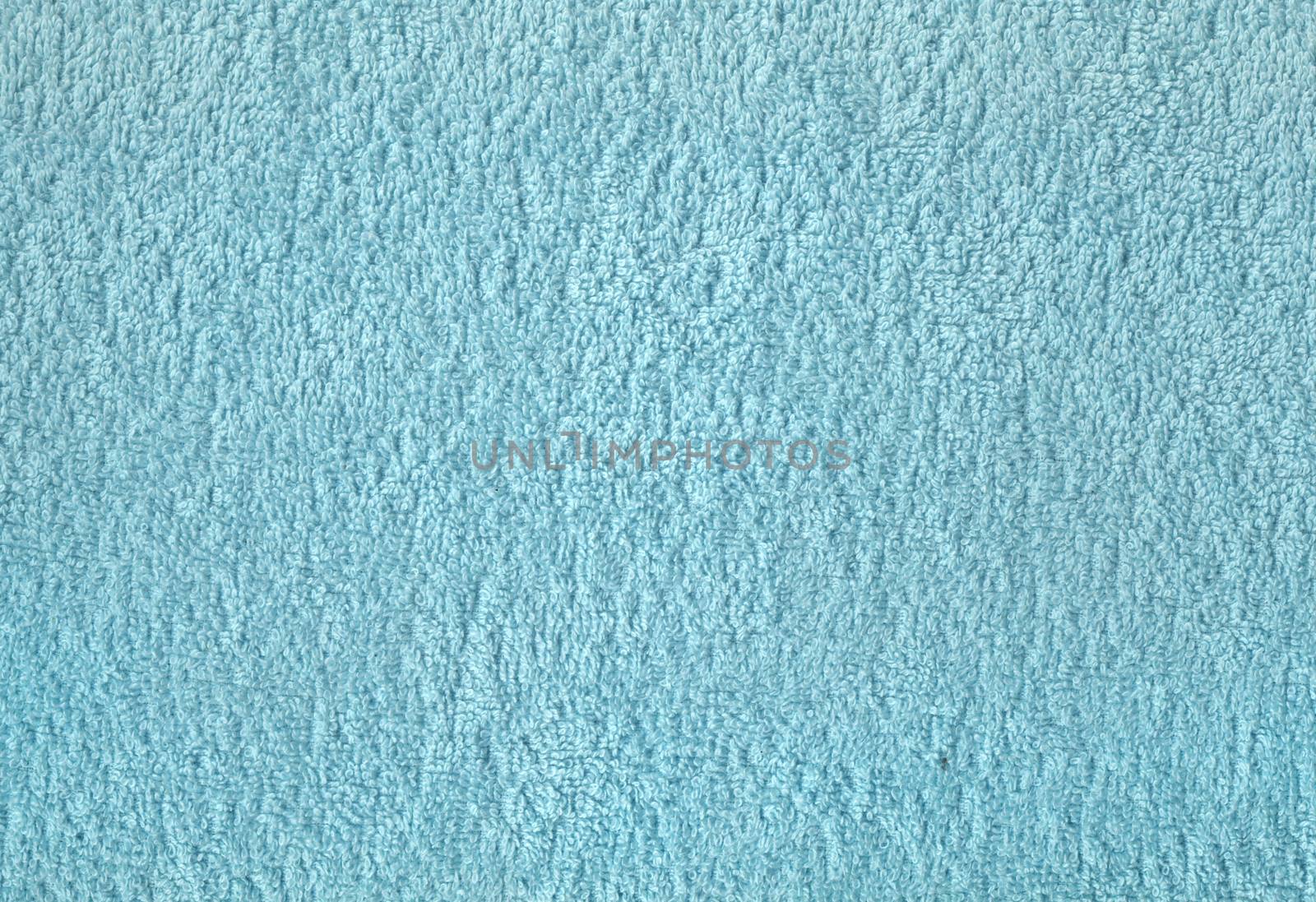 Blue terry towel texture or backgroundr, terrycloth