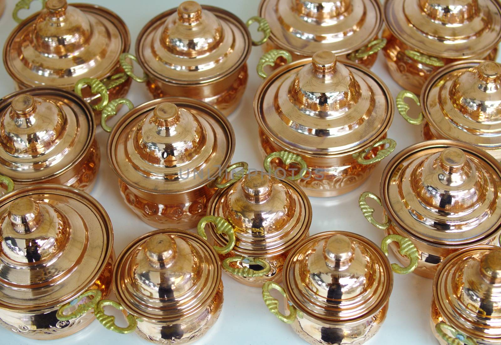 copper pots by yebeka