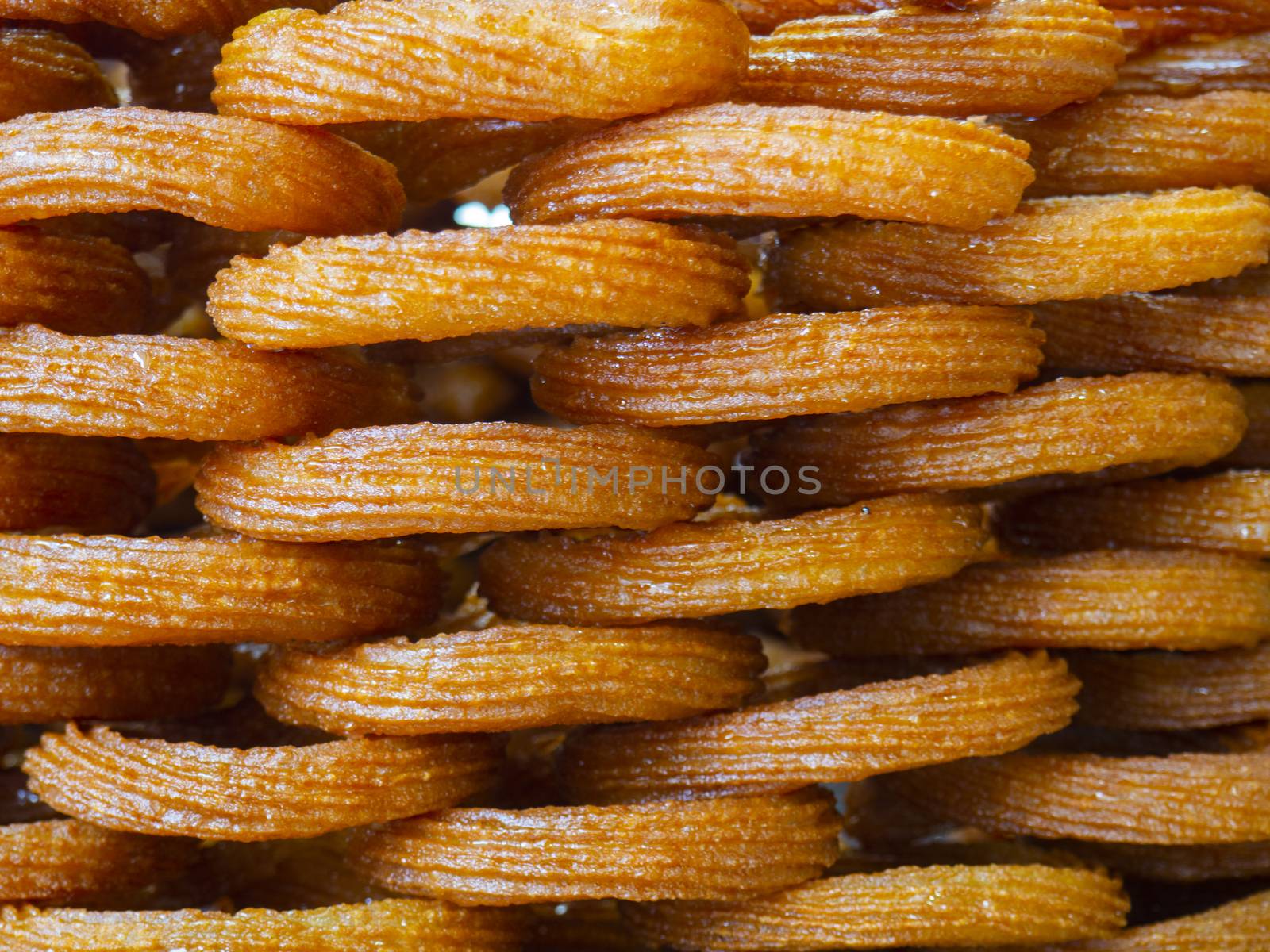 ring dessert. One of the most popular Turkish street delicacies.