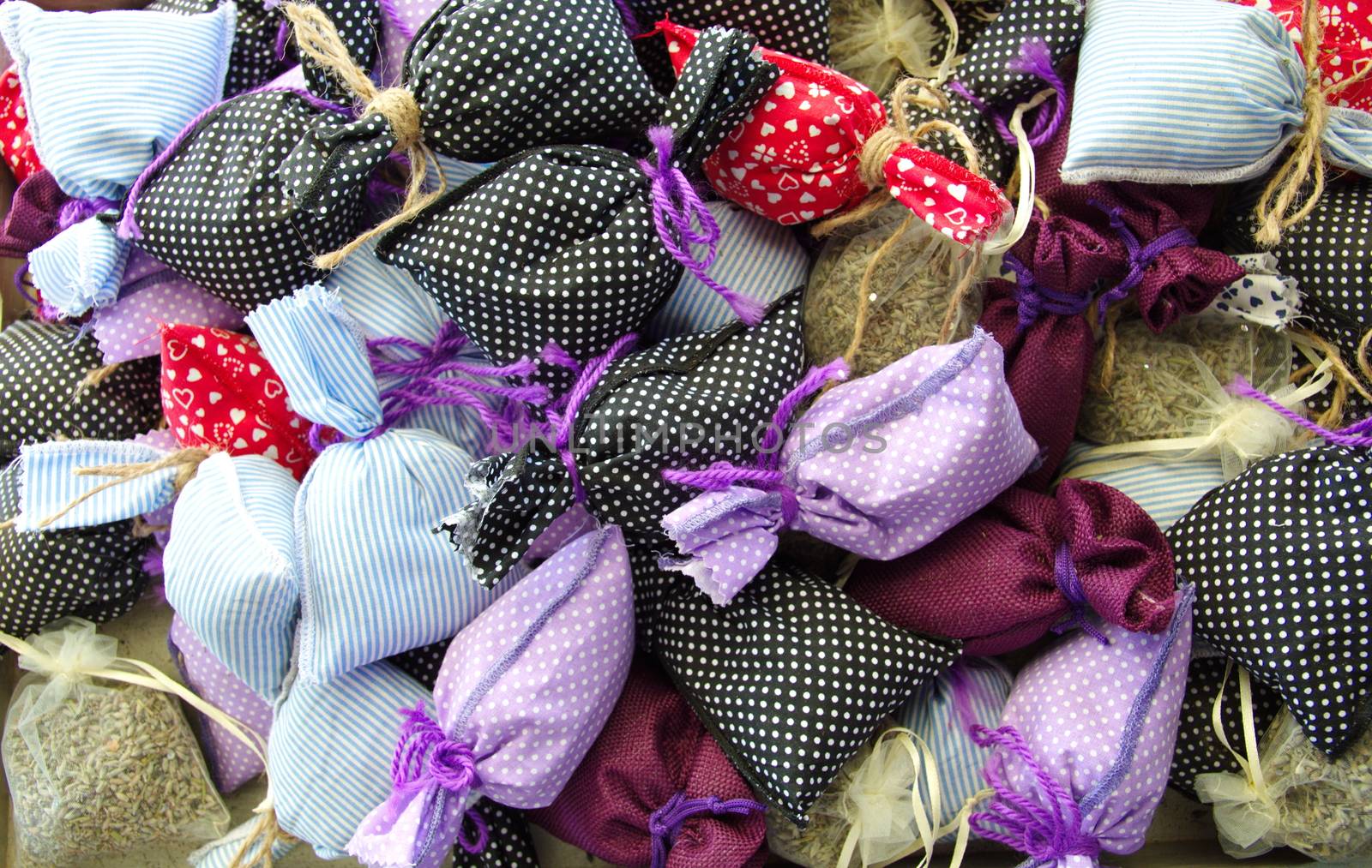 fragrance
and perfume pouches made of lavender flower