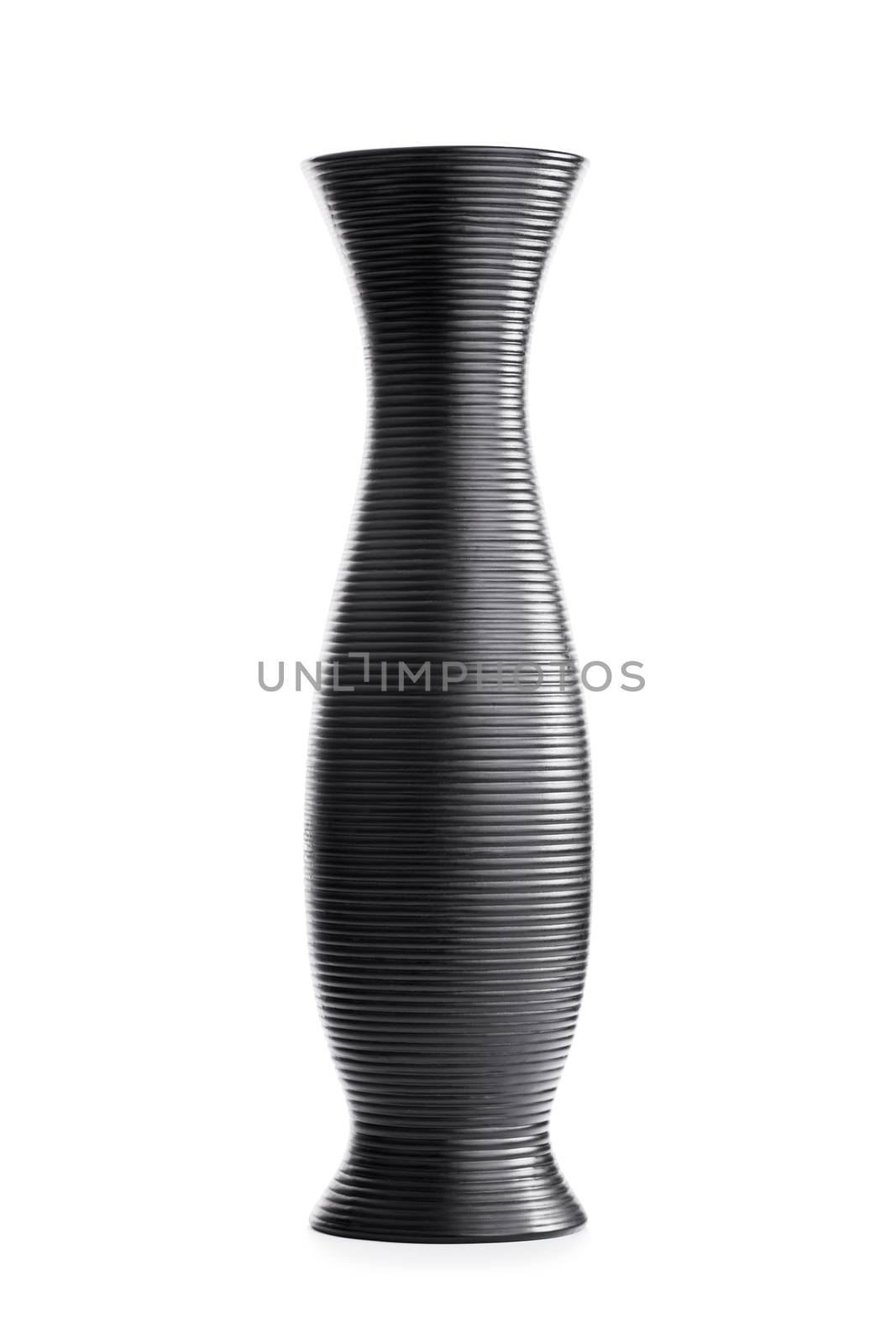 Black vase by Mendelex