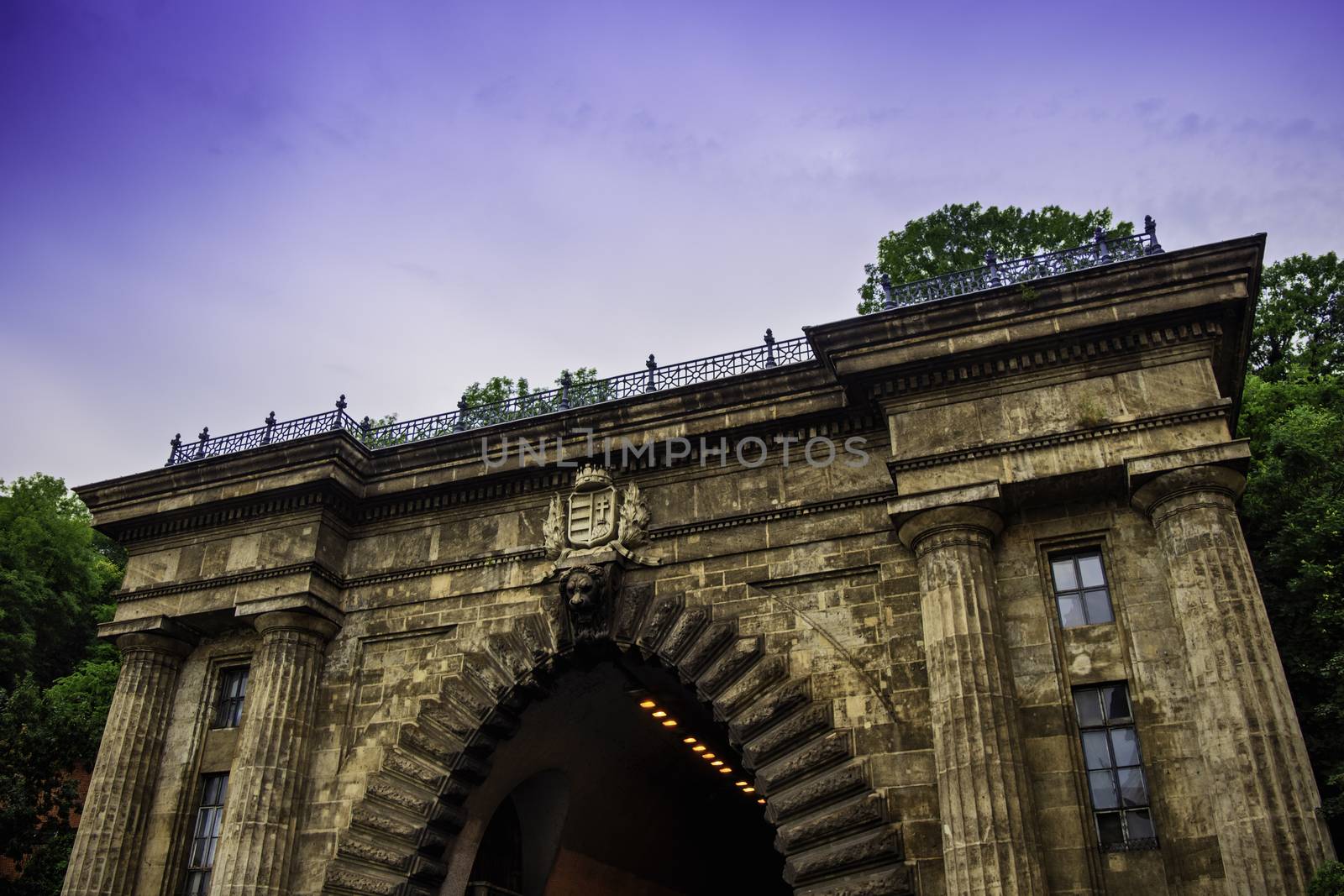 Close up of Buda Castle Tunnel by Mendelex