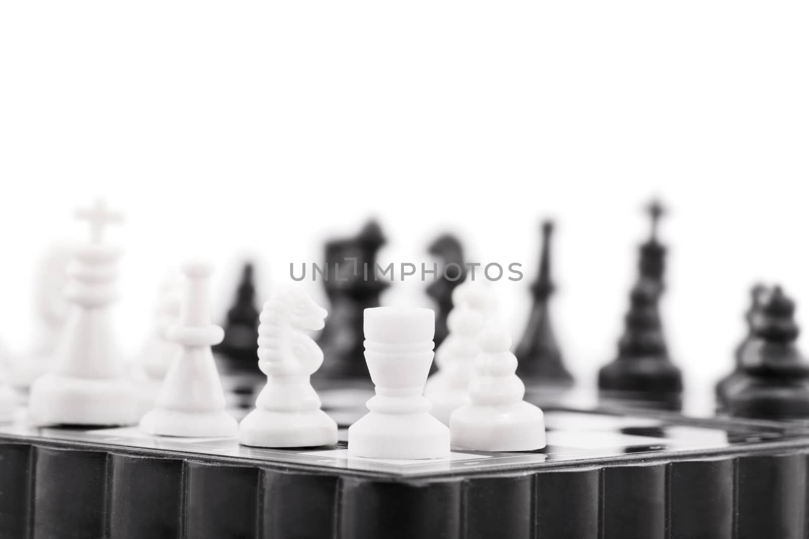 Close up of a chess table. by Mendelex