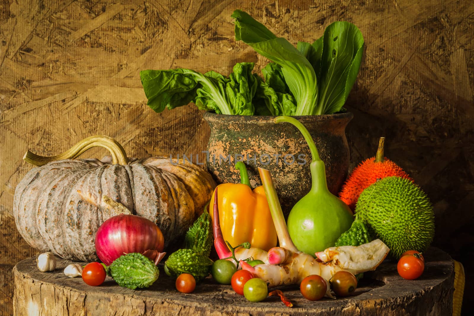 still life Vegetables and fruits. by photosam