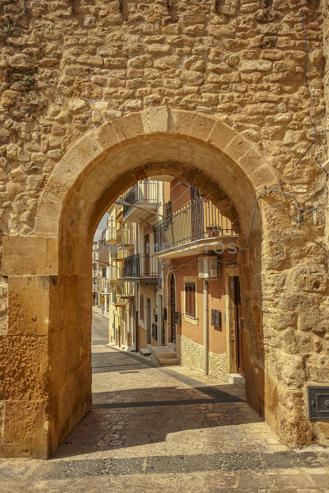 Ancient door in Butera by pippocarlot