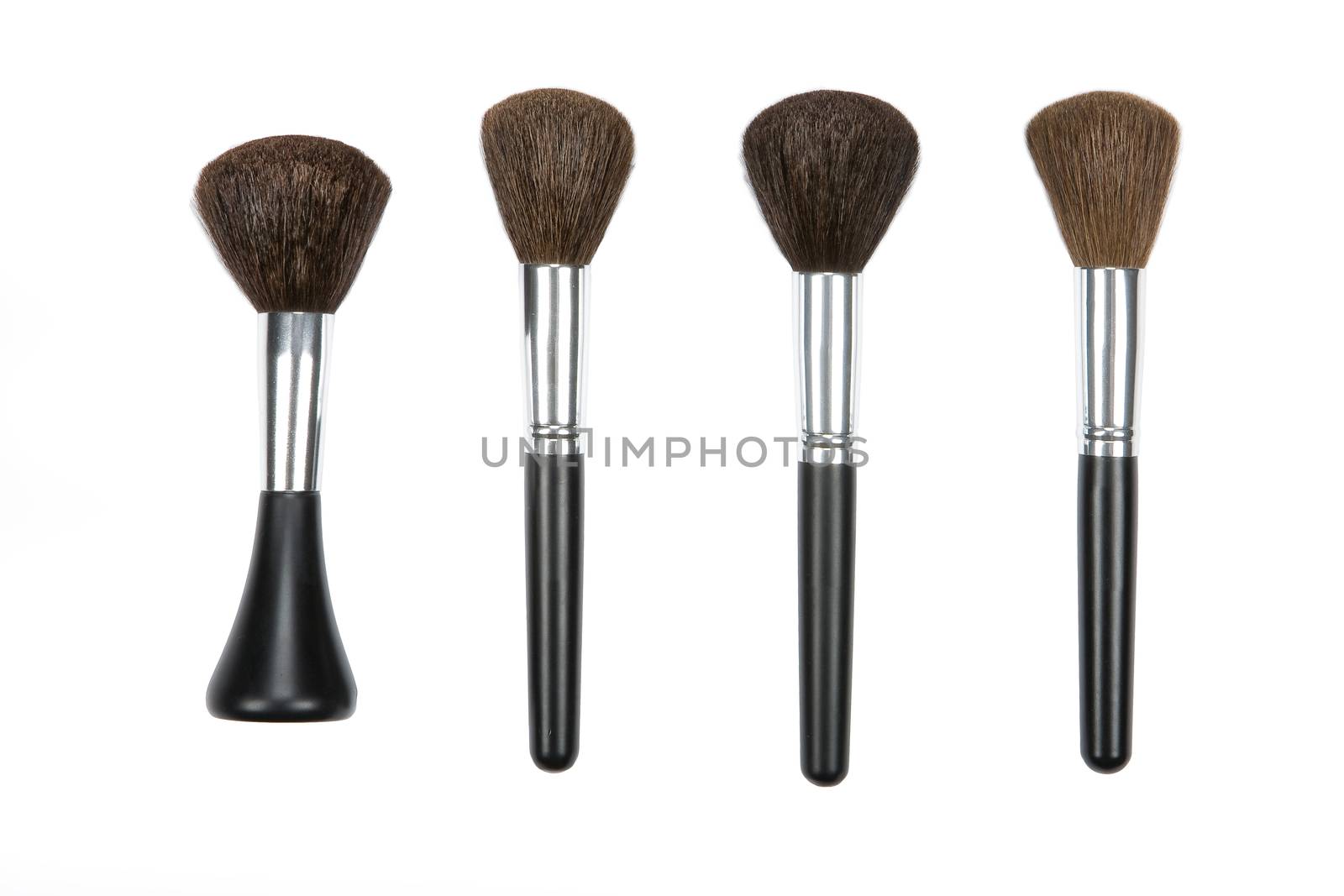 Isolated brushes for make up