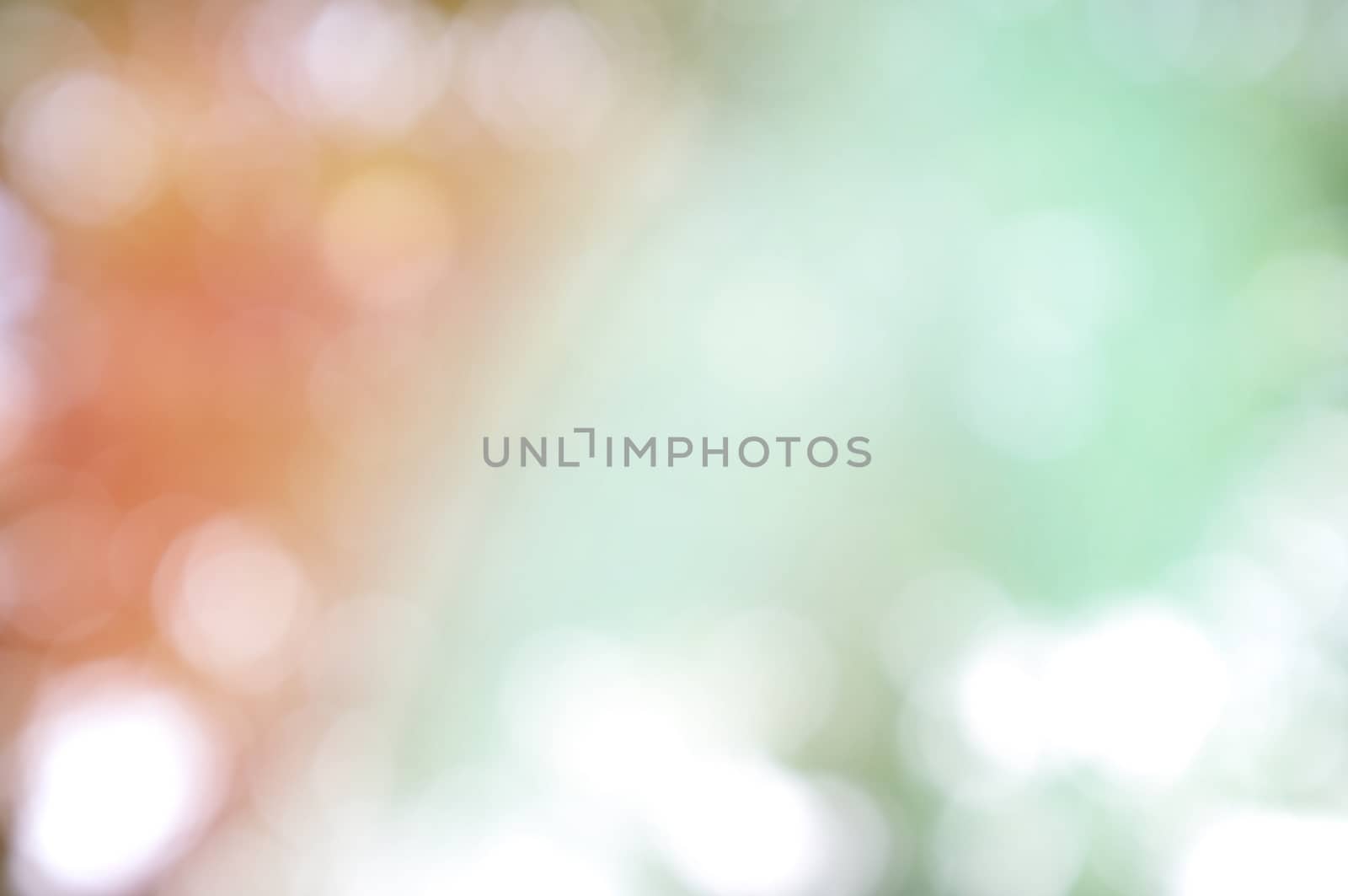 Abstract circular bokeh nature background of light . Blur background