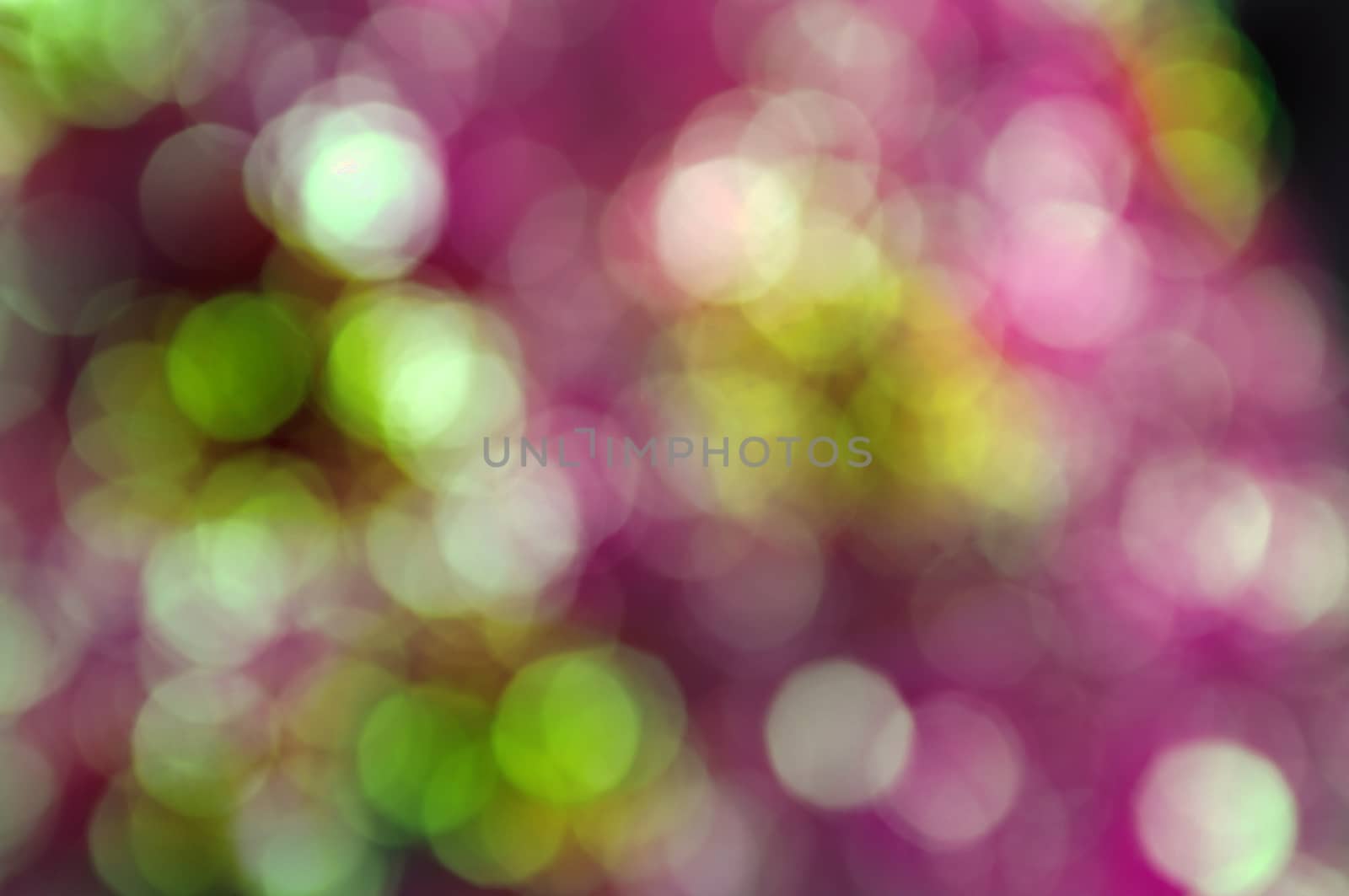 Abstract circular bokeh nature background of light . Blur background