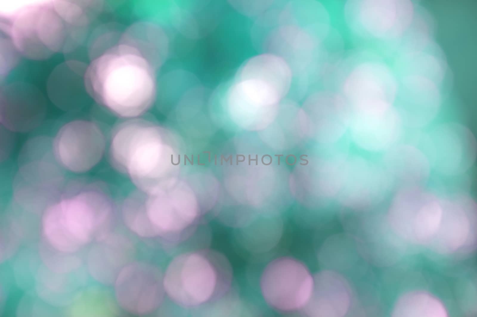Abstract circular bokeh nature background of light . Blur background