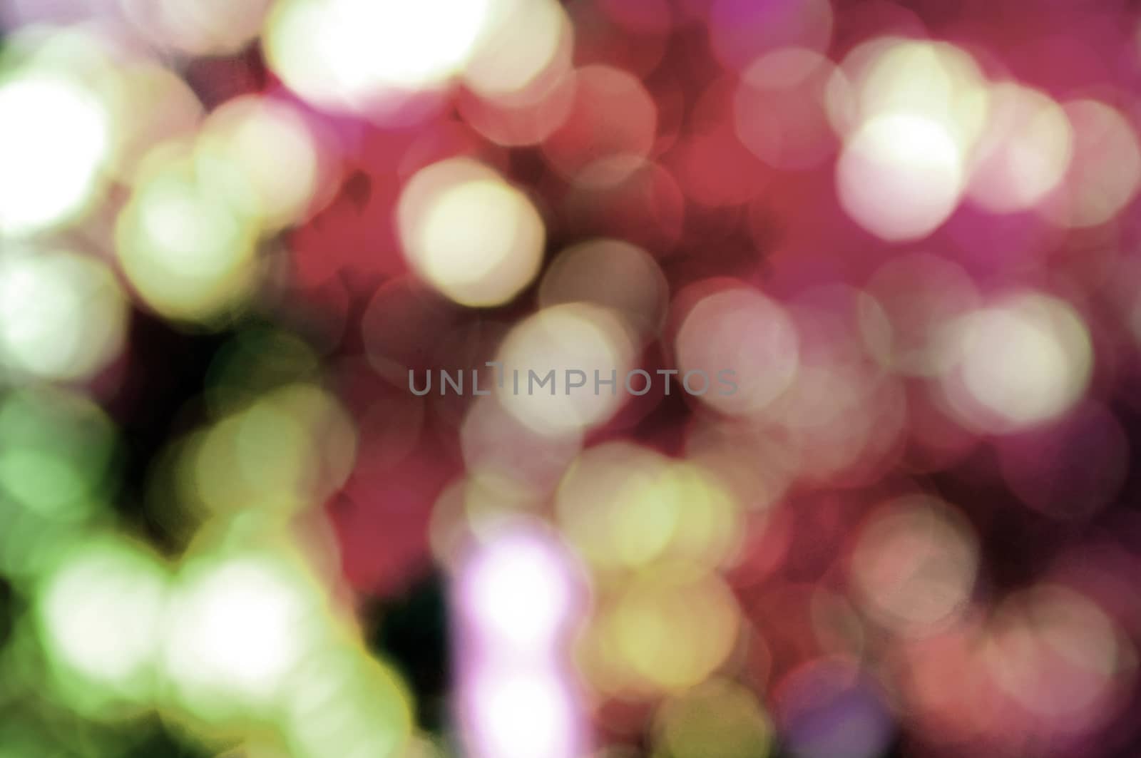 Abstract circular bokeh nature background of light . Blur background