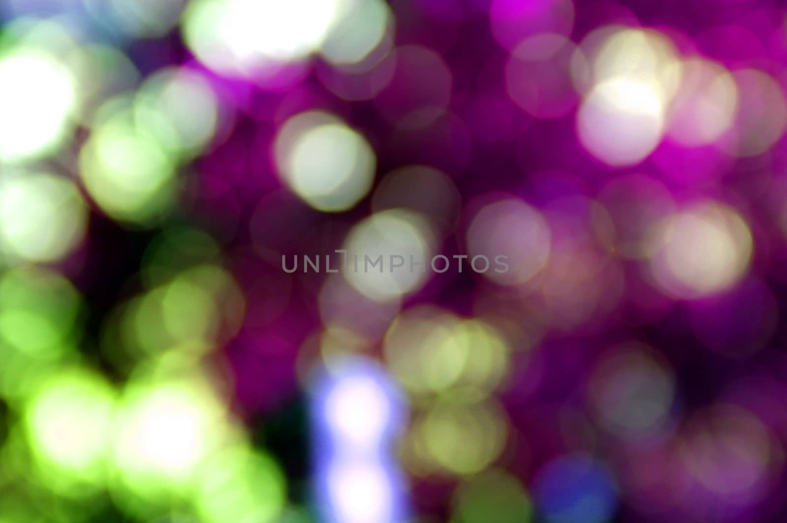 Abstract circular bokeh nature background of light . Blur background