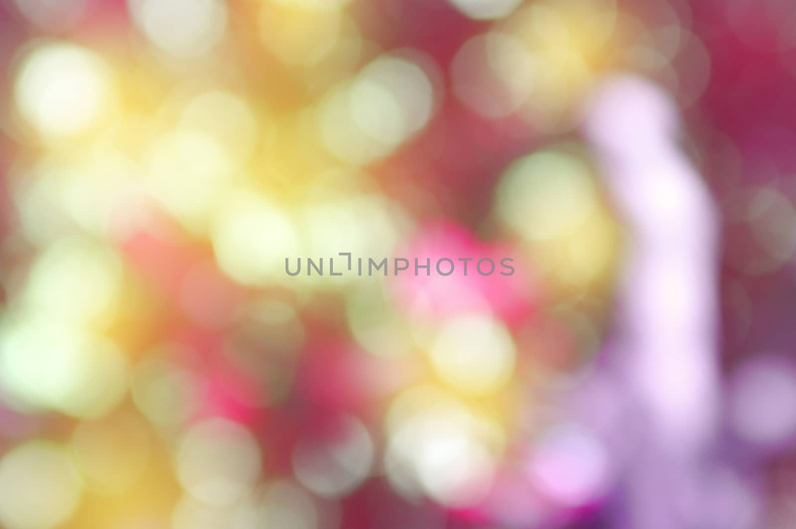 Abstract circular bokeh nature background of light . Blur background