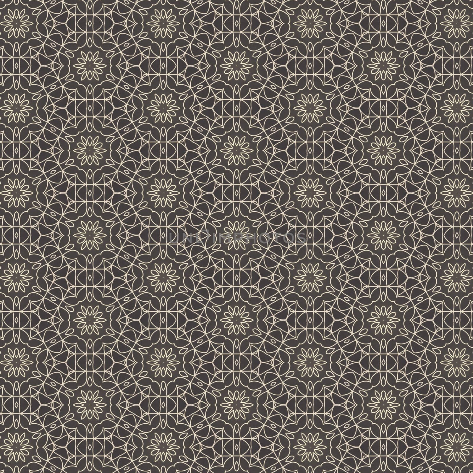 illustration of Fabric or tile pattern design. by pkproject