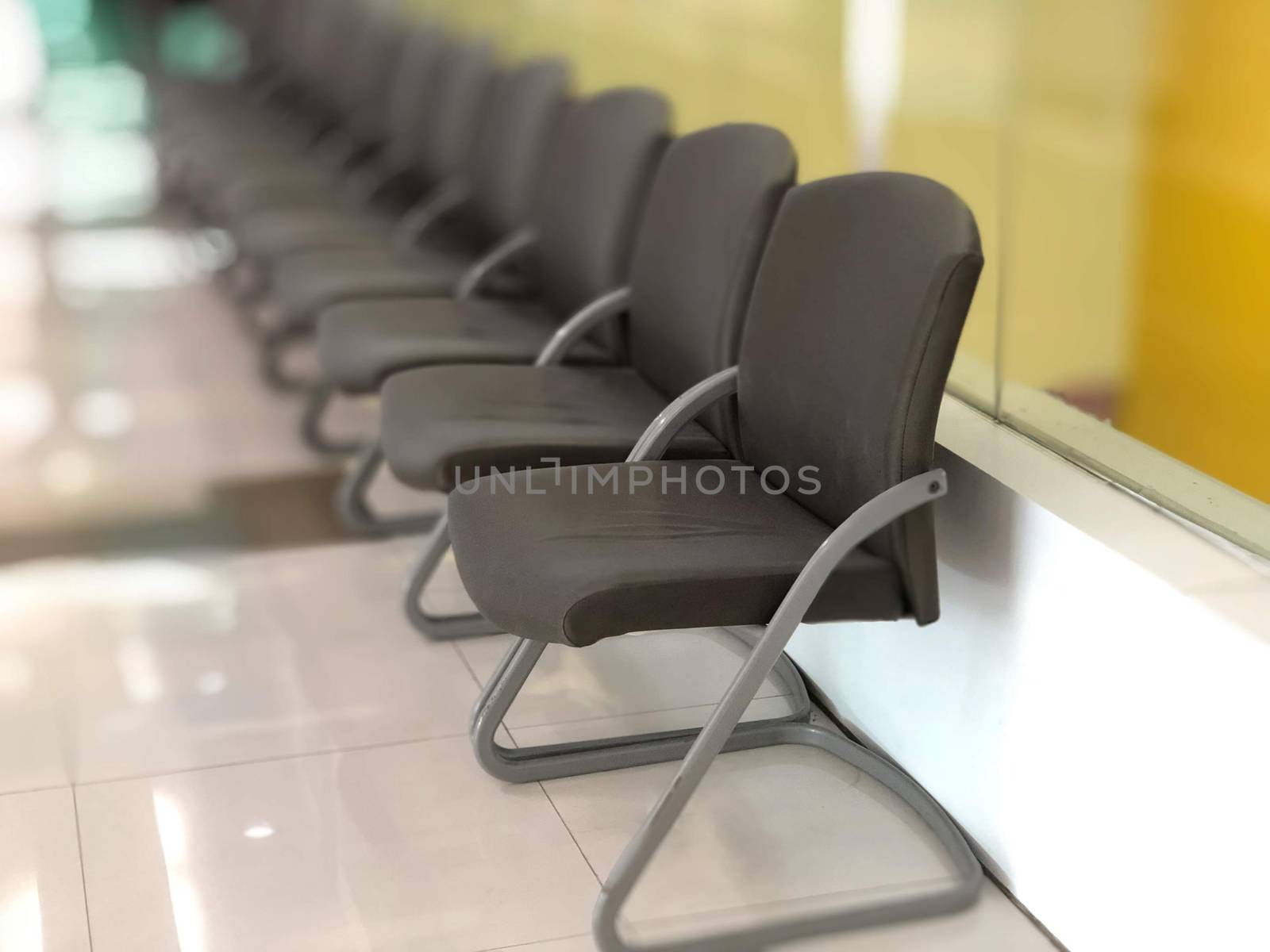 Many chairs in clinic by pkproject