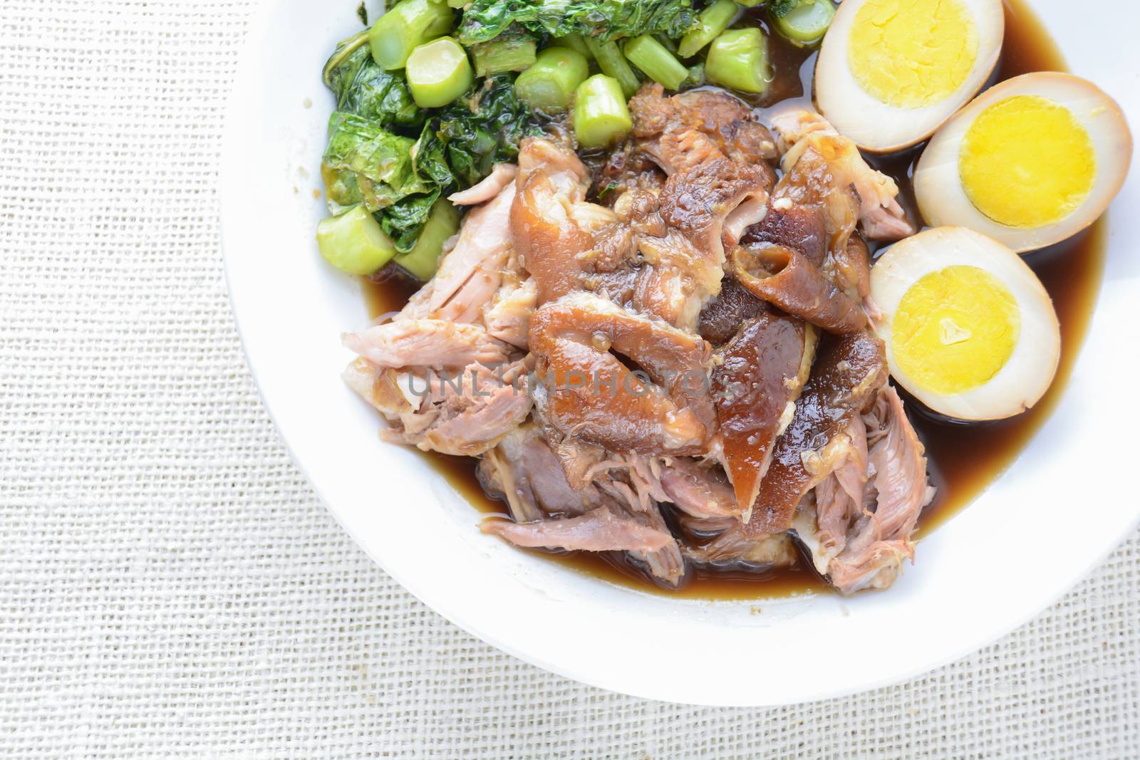 Braised Pork Leg, a one pot comfort dish