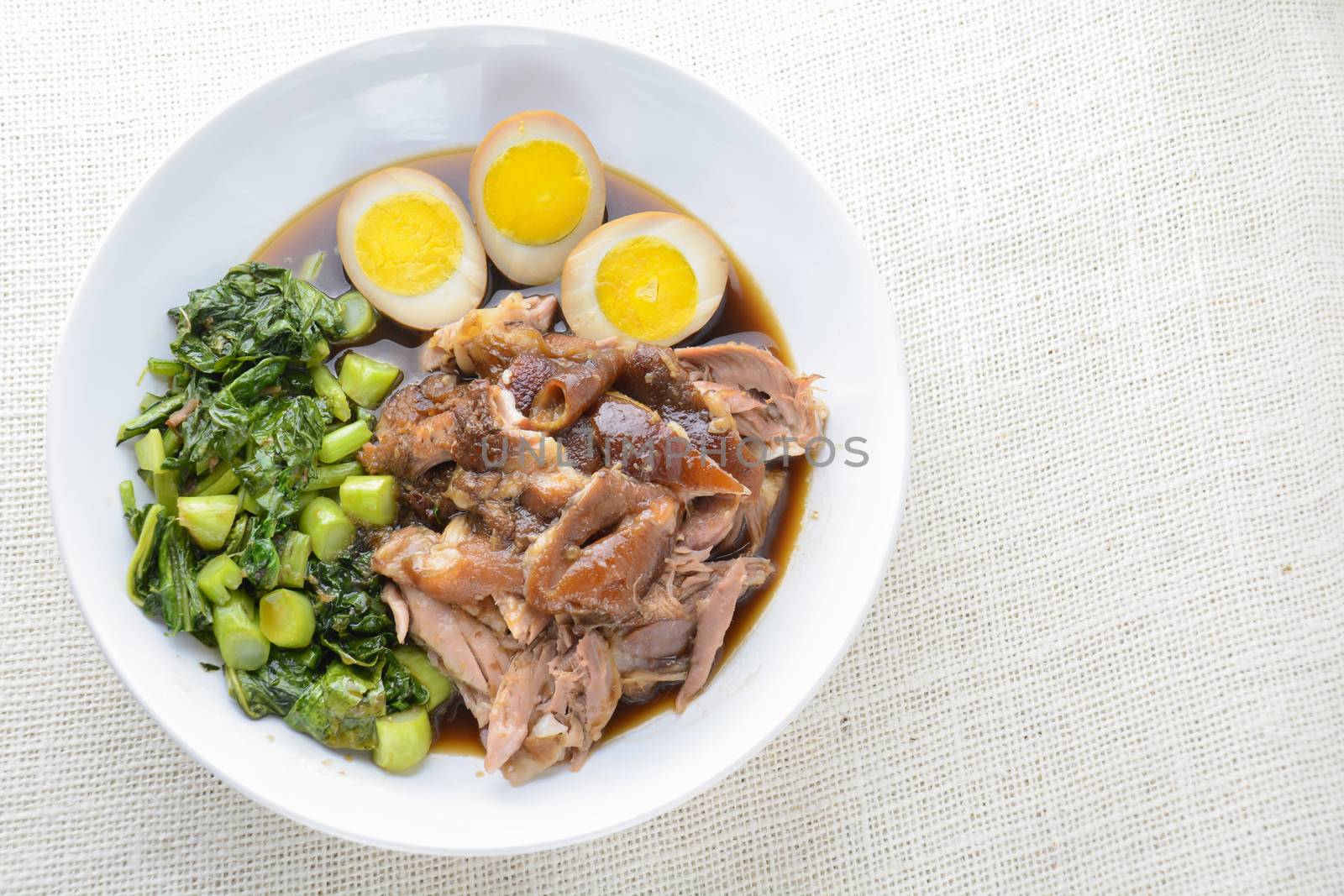 Braised Pork Leg, a one pot comfort dish