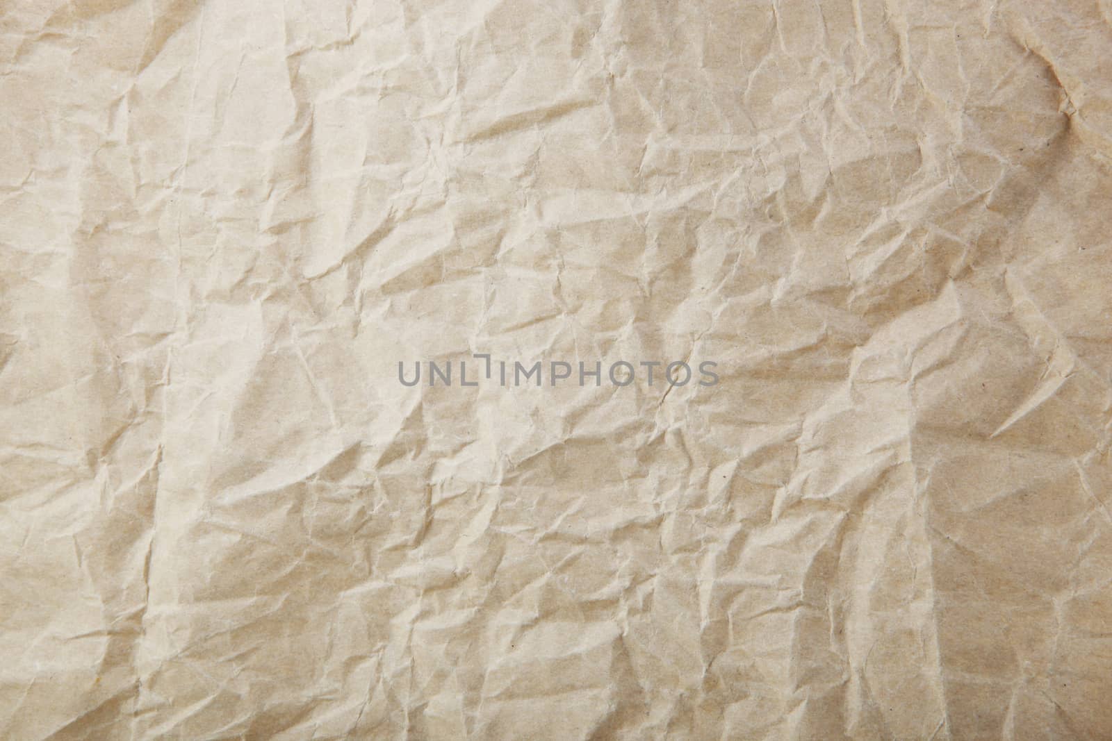 Close-Up Of Old Brown Paper Texture