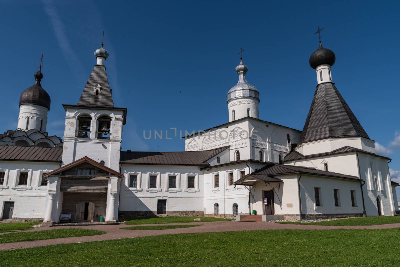 Vologda, Russia - July 27, 2019:  Ferapontov Belozersky monastery. Monastery of the Russian Orthodox
Church. Russian landmark. World Heritage.