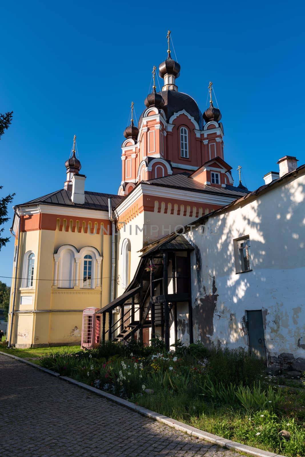 Holy Cross Exaltation Church in the Tikhvin Assumption (Blessed Virgin Assumption) Monastery, Tikhvin, Russia