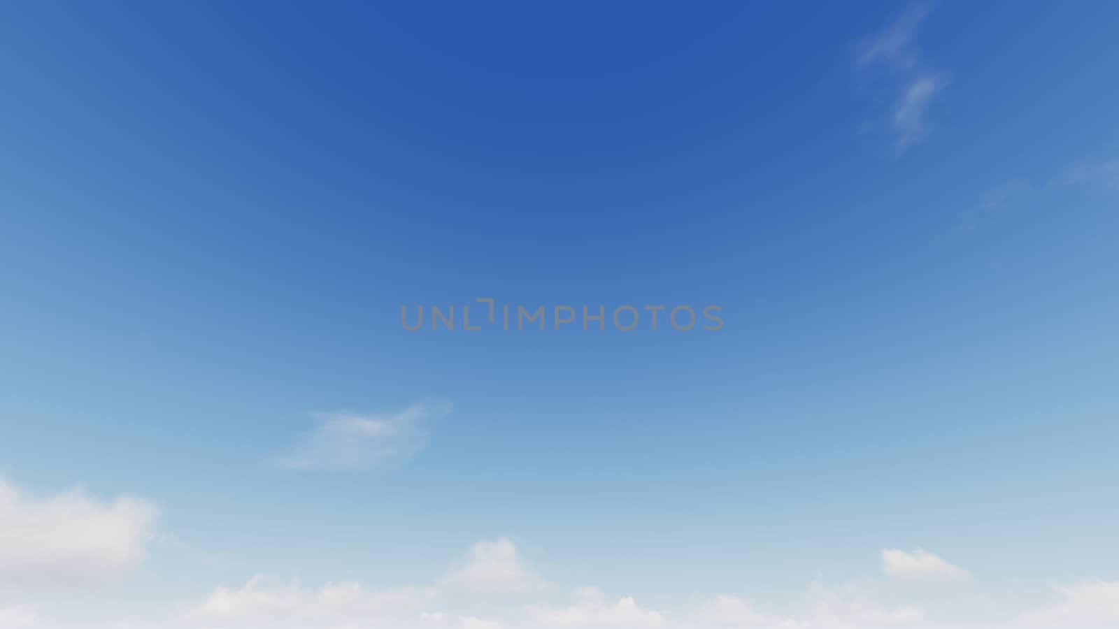 Cloudy blue sky abstract background, blue sky background with tiny clouds, 3d rendering

