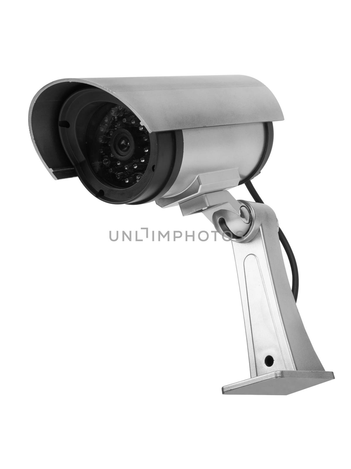 surveillance camera isolated on white background