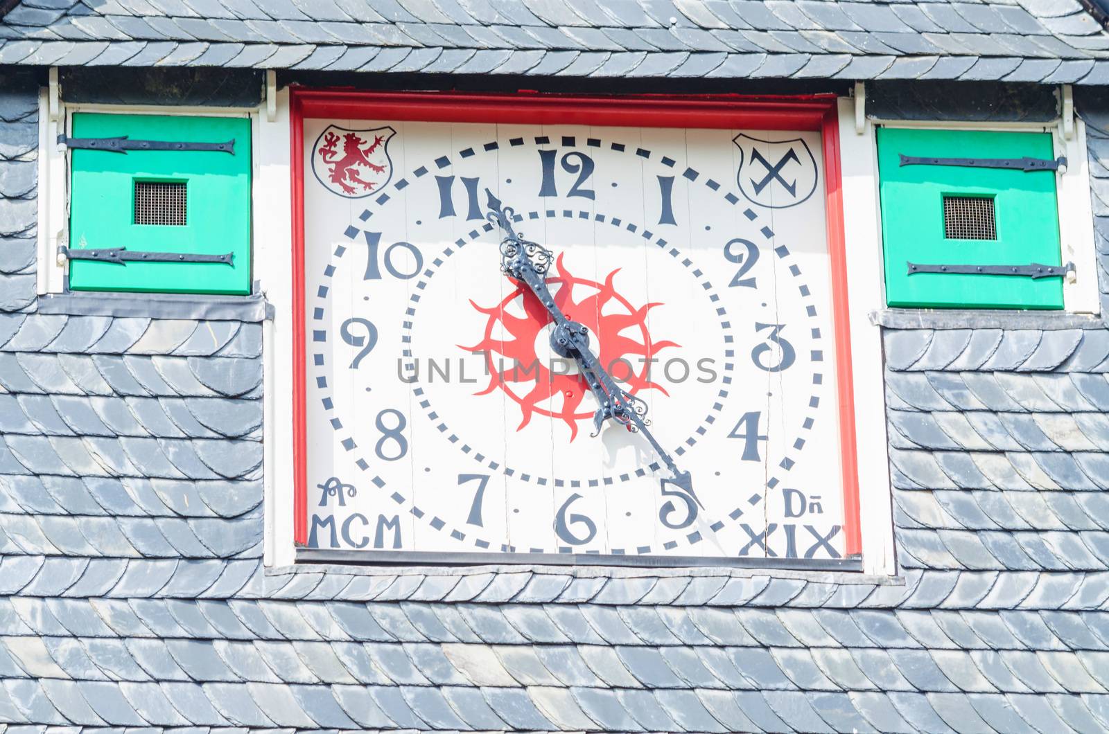 Clock tower, House Solingen Castle       by JFsPic